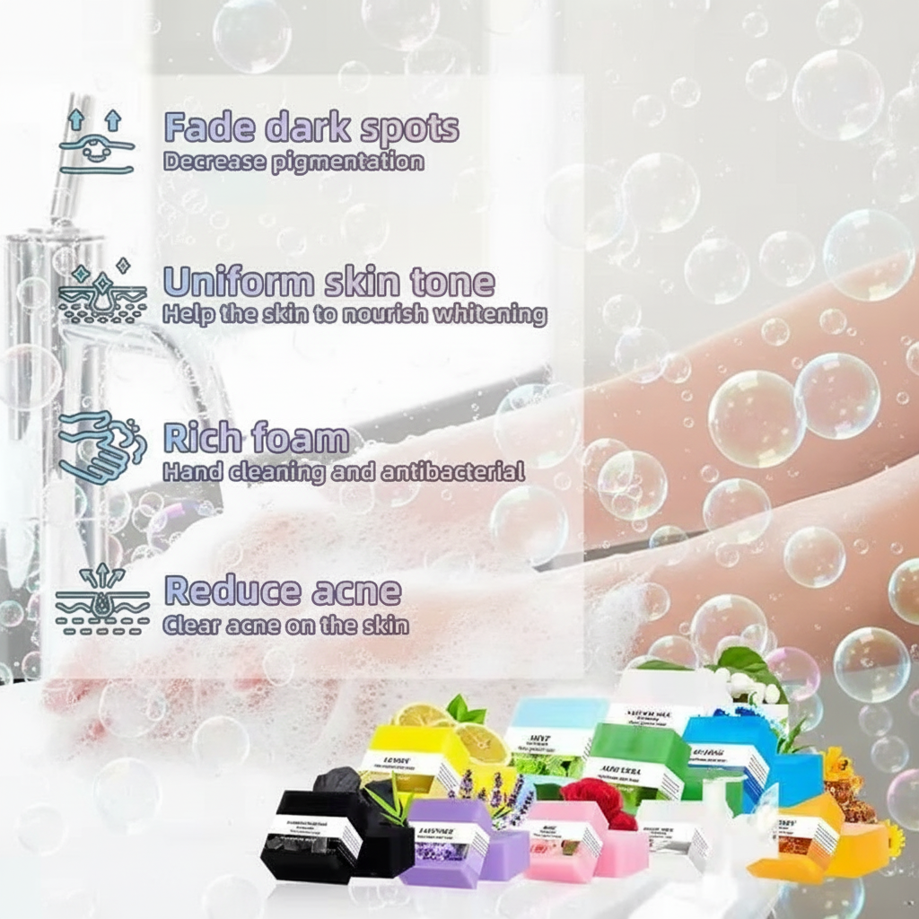 Handmade Soap with Rose, 100g