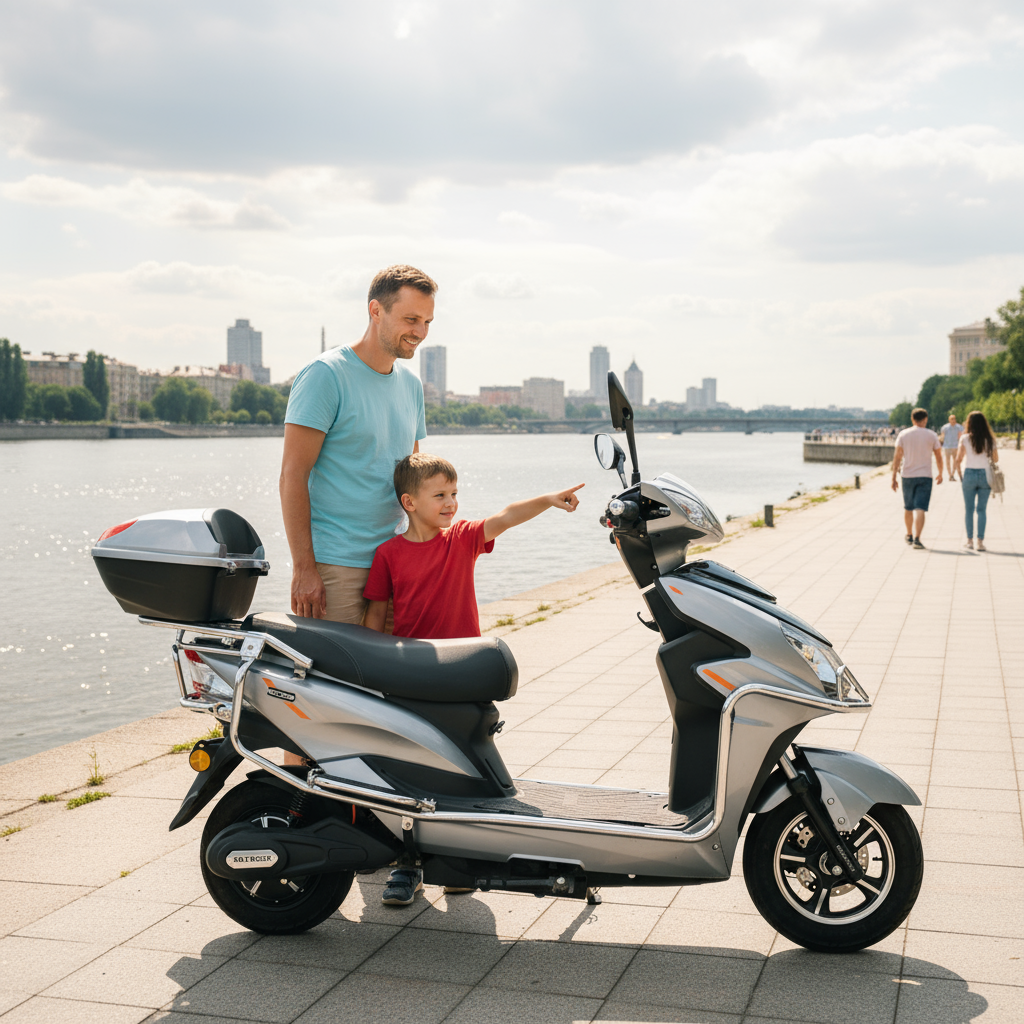 Electric Scooter, 60V, 20Ah, 1000W (Special order, North Florida, Local Pick-up/Delivery Only)