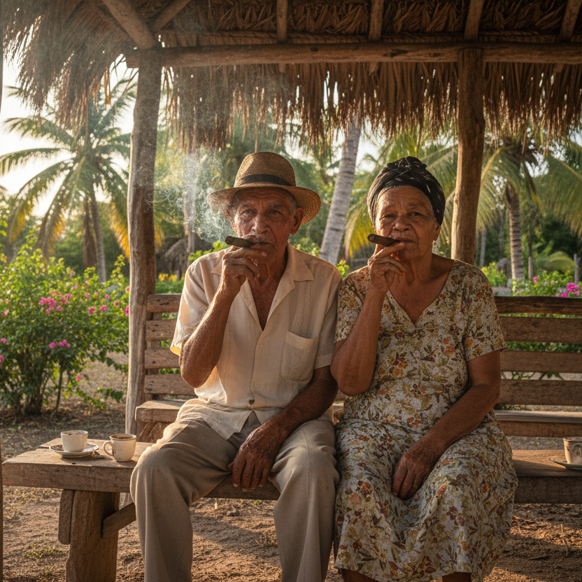 Cigar Box, Spanish Cedar, Brown, with Hygrometer and Humidor, 9x7 inch