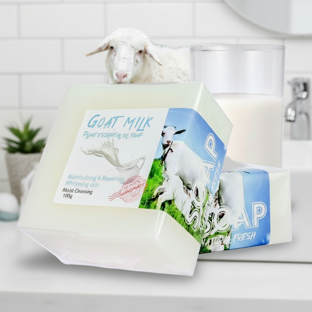 Handmade Soap with Goat Milk, 100g