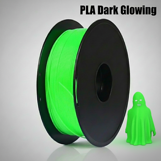 PLA 3D Printer Luminous Filament, 1kg (2.2lb) Spool, 1.75mm +/- 0.05mm