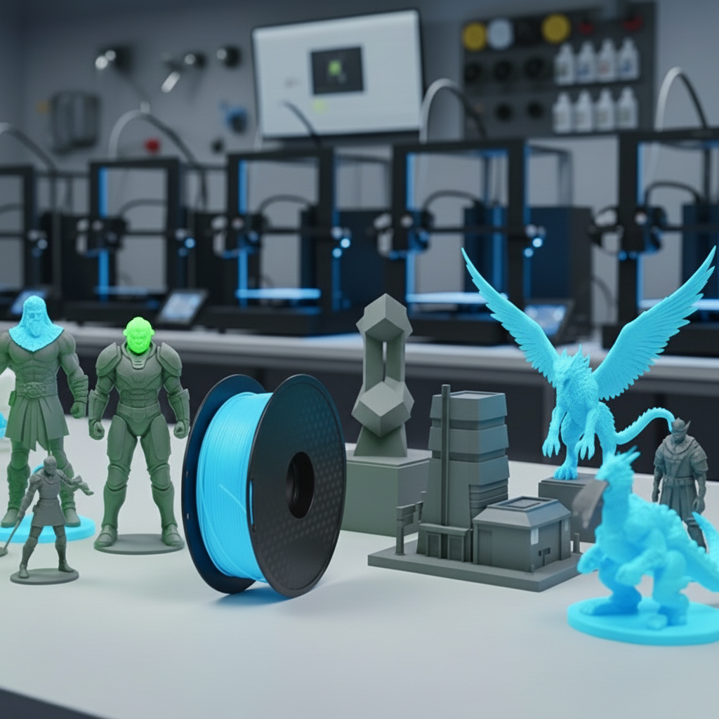 PLA 3D Printer Luminous Filament, 1kg (2.2lb) Spool, 1.75mm +/- 0.05mm