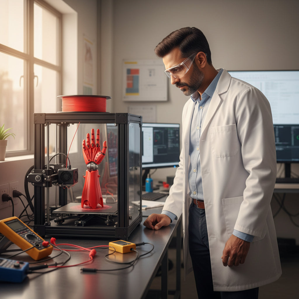 ABS 3D Printer Filament, High-Speed, 1kg (2.2lb) Spool, 1.75mm +/- 0.03mm