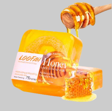 Honey and Loofah Soap, 100g
