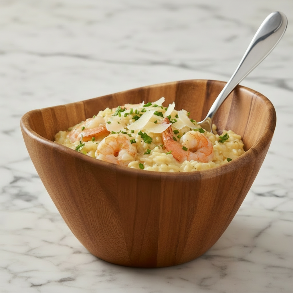 Acacia Wood Salad Serving Bowl, 12"